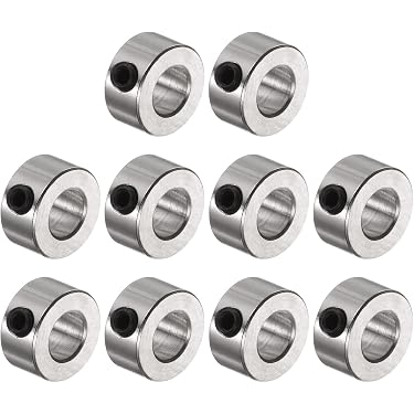 Lot De 2 Colliers De Serrage Fendus Doubles 1 Pouce - Aluminium, Pour Arbres Et Axes, Neufs
