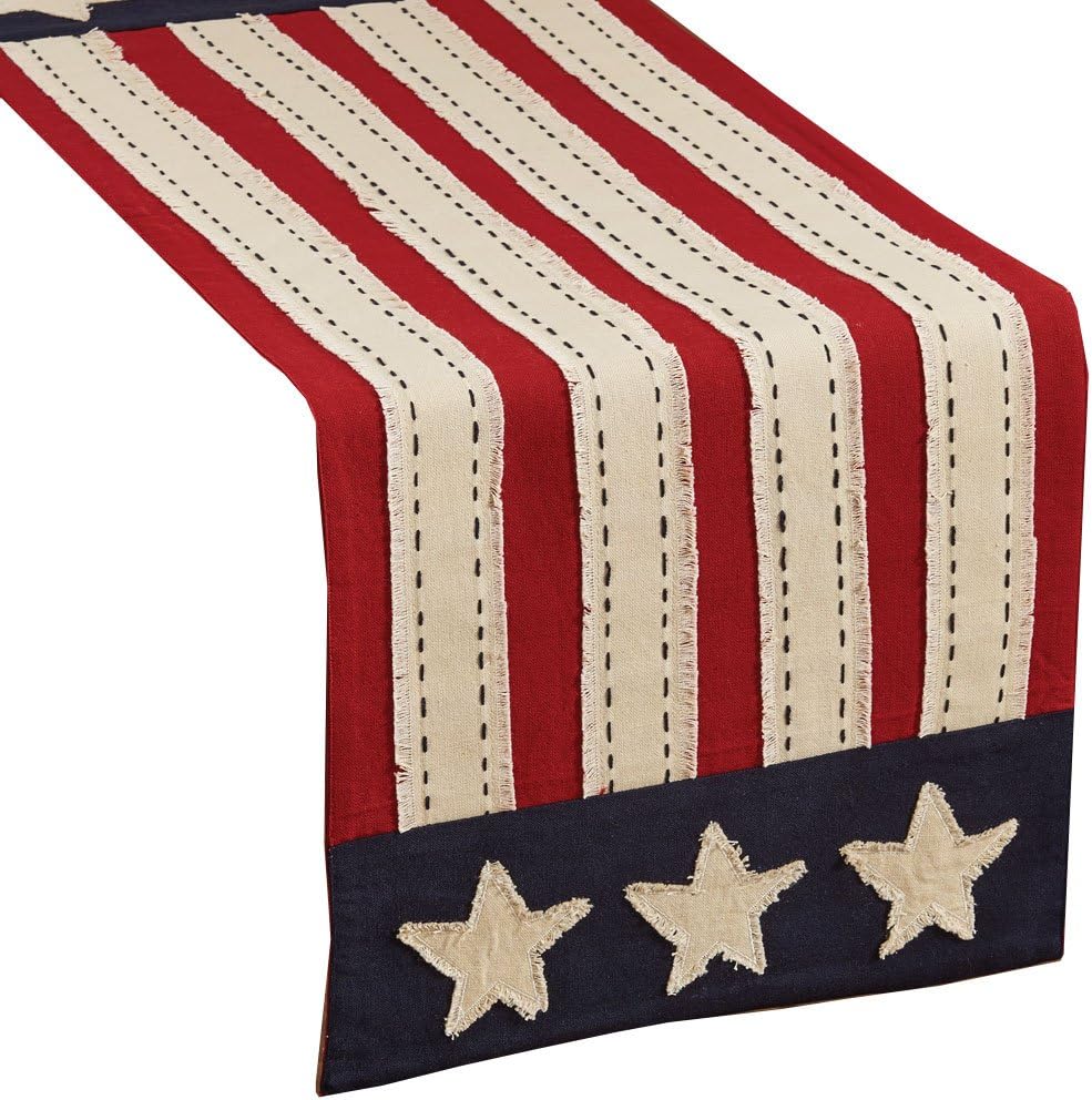 Park Designs Star Spangled Tablerunner 13 X 36