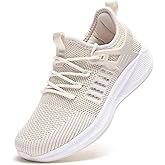 Akk Womens Athletic Walking Shoes - Running Tennis Shoes Jogging Workout Lightweight Breathable Slip on Sneakers for Indoor Outdoor Gym Travel Work
