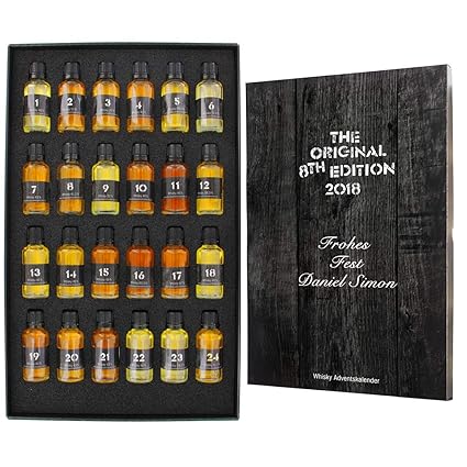 Whisky-World Adventskalender mit Ihrer individuellen Gravur