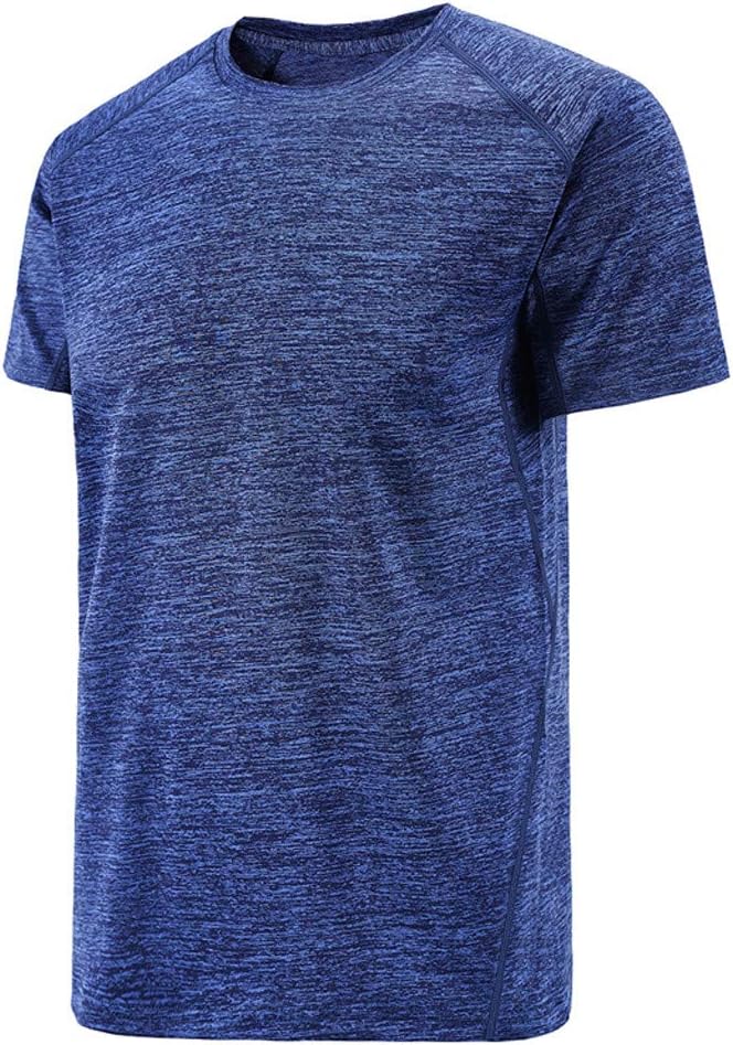 Jumaocio Men Sports T-Shirts Dry Short Sleeve Tee Breathable Athletic T-Shirt