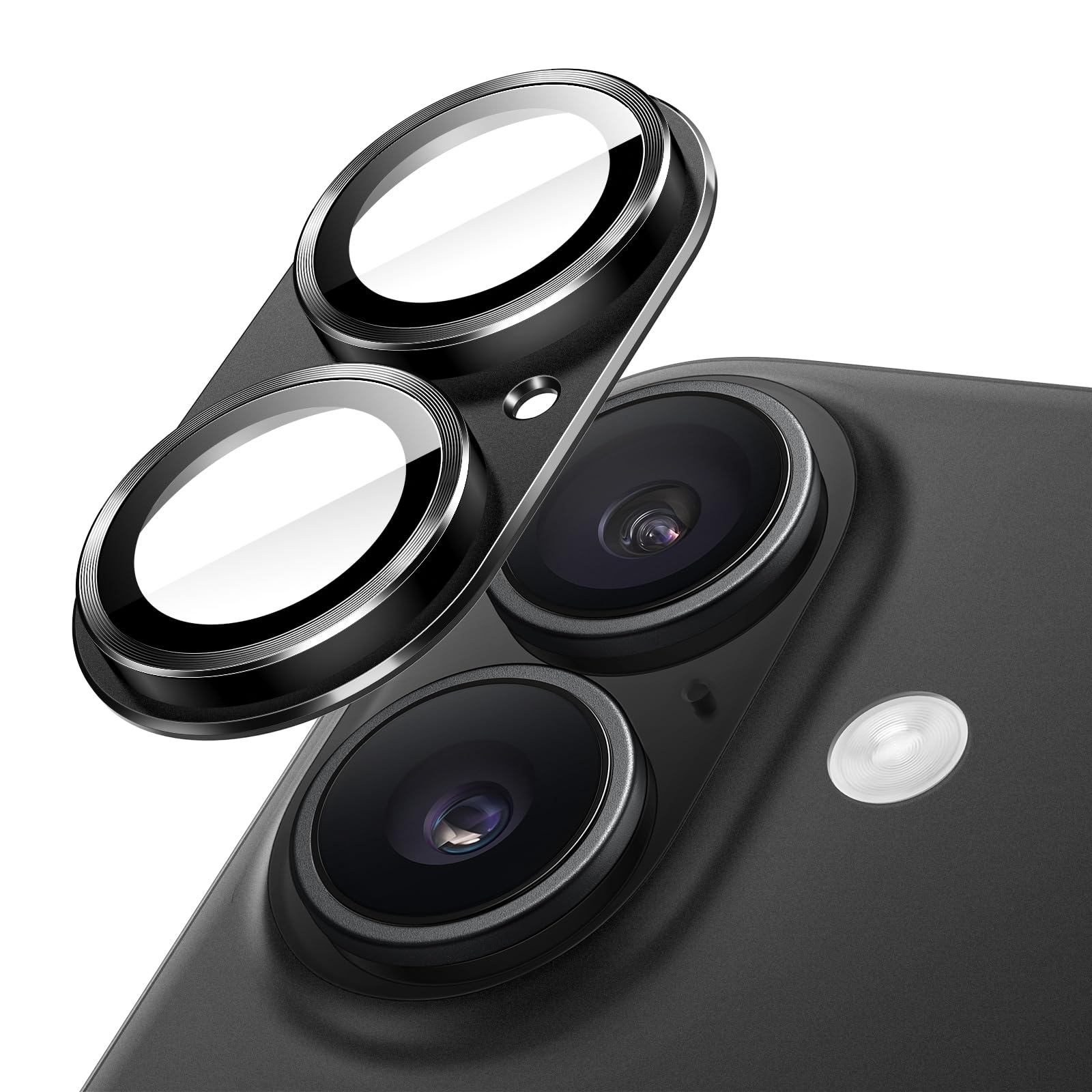 JETech Camera Lens Protector for iPhone 17 6.3-Inch, Full Coverage Cover, 1-Pack
