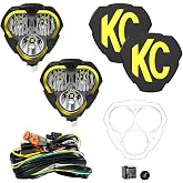 KC Hilites Flex ERA&reg; 3-2-Light Master LED Light Pod Kit, Black
