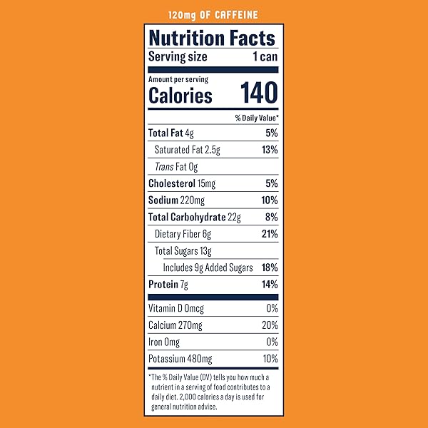 LA COLOMBE COFFEE, PUMPKIN SPICE LATTE, 11 FL OZ CANS (PACK OF 12)