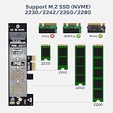 ELUTENG M.2 NVMe to PCIe 4.0 x1 Adapter with Aluminum Heatsink view 5