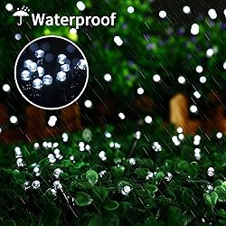 JMEXSUSS 250 LED White Christmas String
