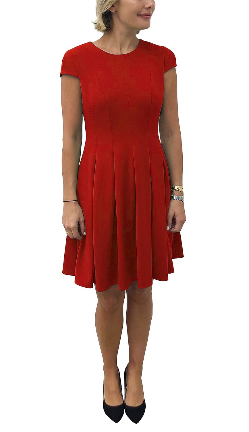 julia jordan fit and flare dress