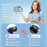 ANCOOLE Retractable Dog Lead 5M 16FT Extendable Nylon Tape Anti-Slip Handle view 3