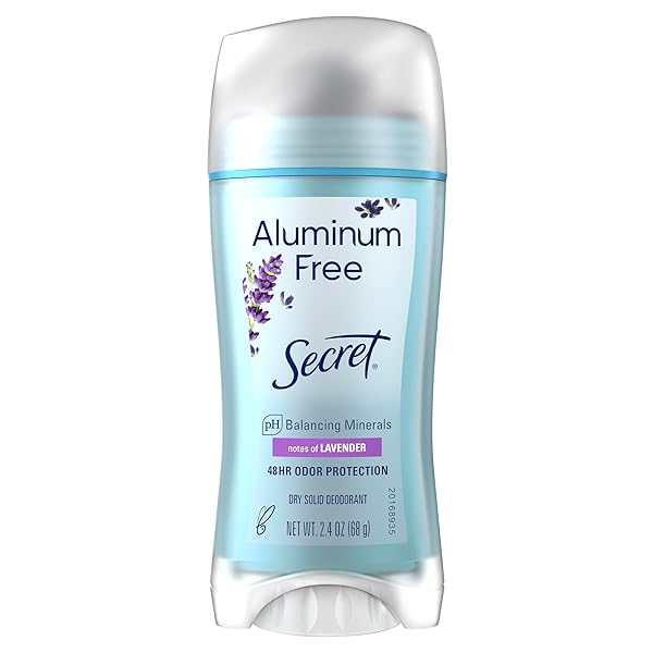 SECRET ALUMINUM FREE DEODORANT FOR WOMEN, 48HR ODOR...