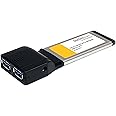 StarTech.com 2 Port ExpressCard SuperSpeed USB 3.0 Card Adapter with UASP - USB 3.0 Controller - USB 3.0 ExpressCard - 5Gbps - USB 3.0 Adapter, TAA (ECUSB3S22)