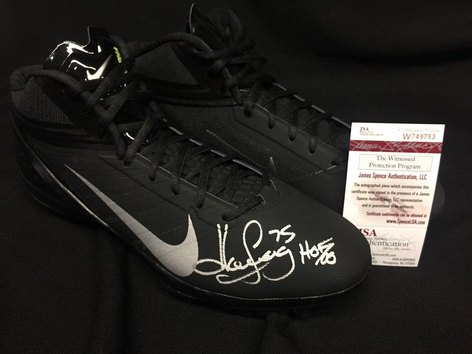 howie long shoes on nfl today