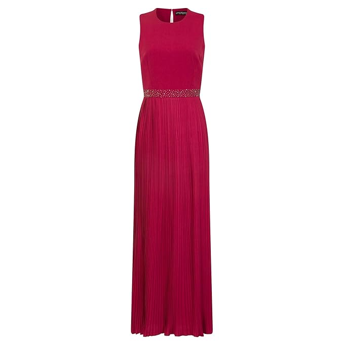berry maxi dress