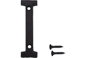 TripDock 3 Inch Wrought Iron House Number, Matching Screws Included Black Letter I