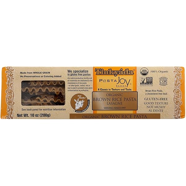 Amazon.com : Tinkyada Brown Rice Pasta, Lasagne, 10-Ounce (Pack of