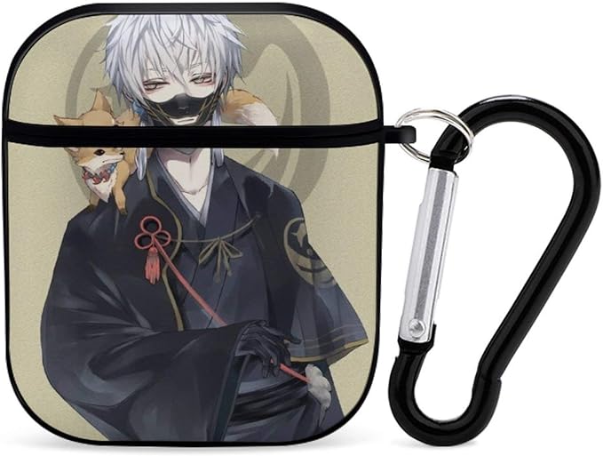 Amazon 刀剣乱舞 Danesi Airpods ケース Airpods 第1 2世代に適用 ワイヤレスイヤホンケース ワイヤレス充電対応 ミニボックス 収納ケース 保護カバー 防水 耐衝撃 カラビナ付き 人気 アニメ キャラクター イヤホン ヘッドホンケース オンライン通販