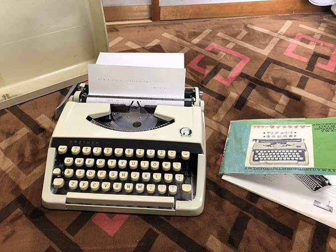 Amazon Brother タイプライター ヤングエリート 昭和レトロ ヴァイオレットエヴァーガーデン 303 おもちゃ おもちゃ