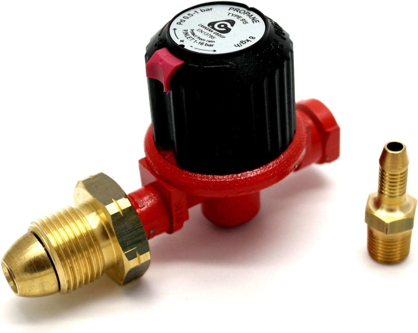 CALOR GAS Brand 0.51Bar Adjustable High Pressure Regulator 8Kg/H 5 Yer