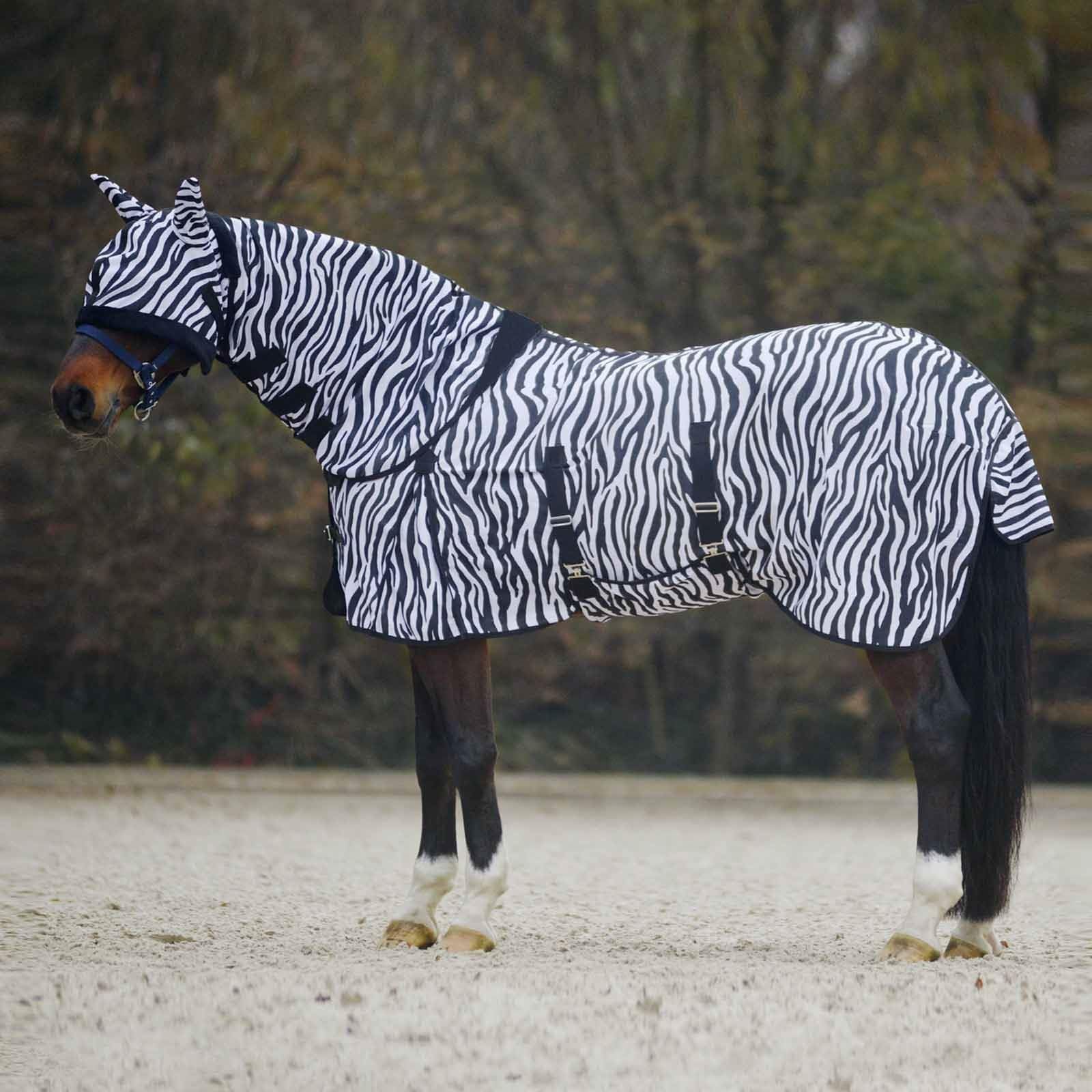 Best On Horse UV Protection Full Neck Fly Rug Bug Protection Combo Sheet Colours 4'0-7'3