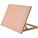 Extra Large 5-Position Wood Drafting Table Easel Drawing &amp; Sketching Board, | 29 1/2 Inches by 19 2/3 Inches