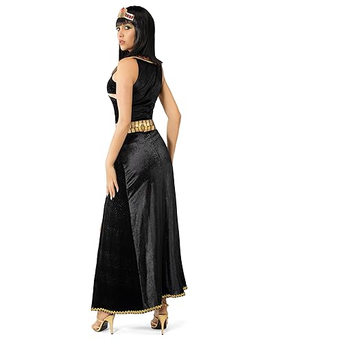 Spooktacular Creations Halloween Cleopatra Costume, Egyptian Costume Women,  Black Cleopatra Dress for Adult Halloween Dress Up Party Cosplay (Large) in  Saudi Arabia | Whizz Costumes
