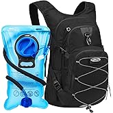 Hydration Backpack with 3L Water Bladder, Insulated Running Hydration Pack Hydropack, Lightweight Water Backpack for Hiking Cycling Camping Biking for Men Women