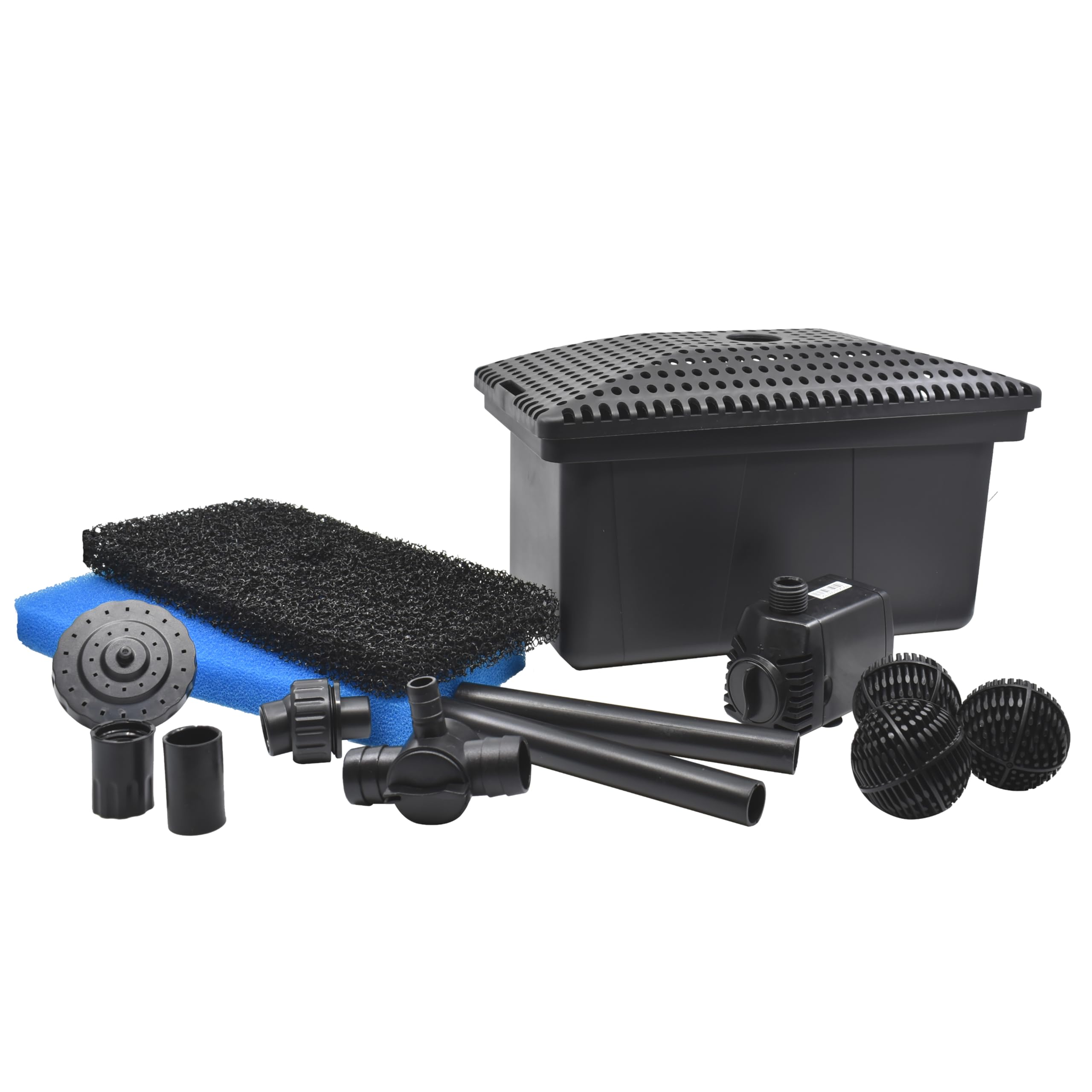 Photo 1 of pond boss Medium Filter Kit with Pump for Ponds and Water Features