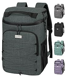 BAVGRED Cooler Backpack Insulated Leak Proof 30