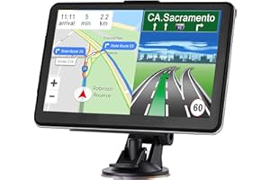 GPS Navigation for Car Canada, 6.5" Touch Screen, with US Canada Mexico 2024 Maps Free Lifetime Updates, GPS Navigation Syste