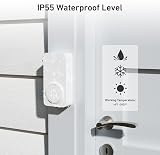 SECRUI Wireless Doorbell 1000 ft IP55 Waterproof 32 Chimes 5 Volumes view 4