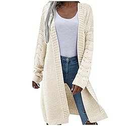 ADJHDFH Cashmere Sweaters For Women Button Cardigan
