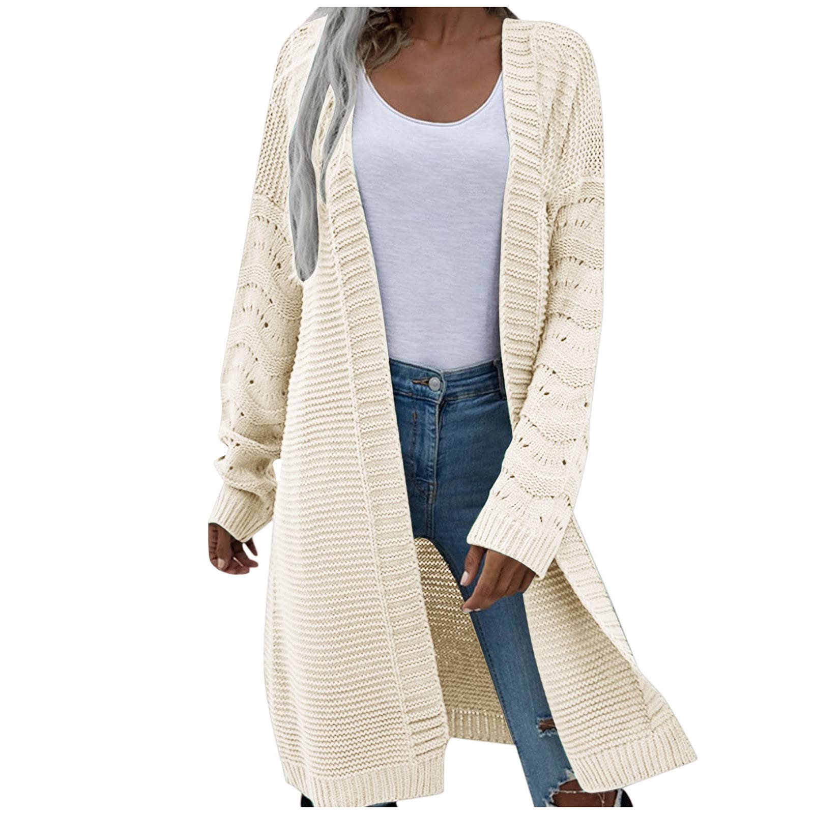 ADJHDFH Cashmere Sweaters For Women Button Cardigan