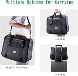 Morpilot Airline Approved Cat Small Dog Carrier Soft-Sided Travel Carrier Grey view 6