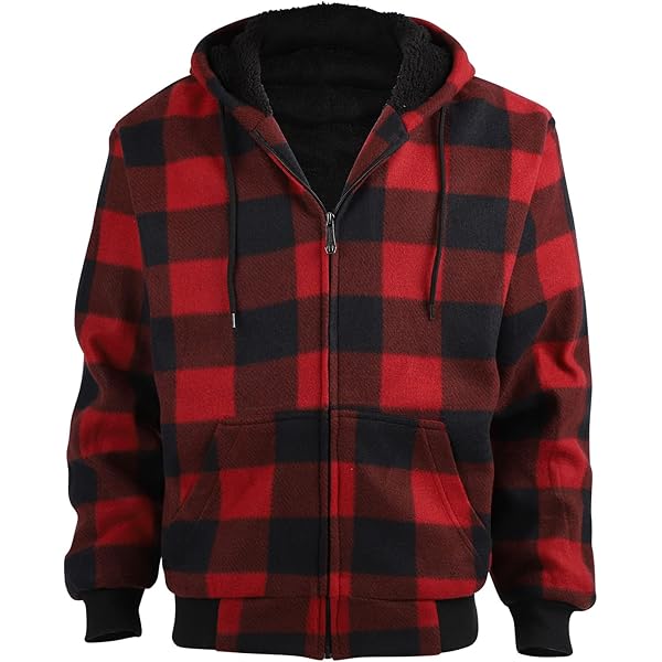 Victory Outfitters Men's Reversible Buffalo Plaid Fleece