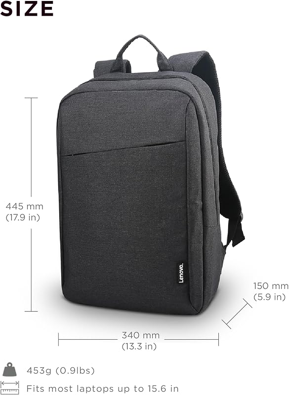 [Tasche] 15,6 Zoll Casual Laptop Rucksack B210 (wasserabweisend), works with Chromebook (WWCB), schwarz, GX40Q17225, 453 g (0.90 lbs)