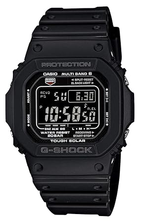 Buy Casio Men S Gw M5610 1bjf G Shock Solar Digital Multi Band 6 Black Watch Online At Low Prices In India Amazon In