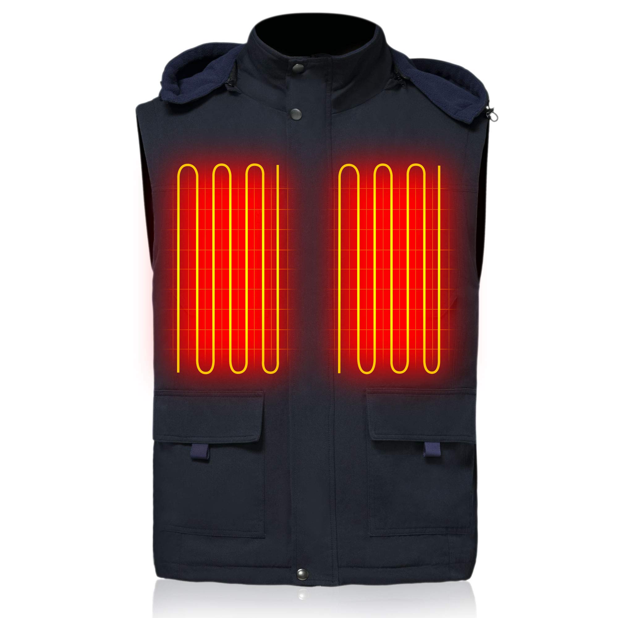 GLOBAL VASION Rechargeable Heated Vest 