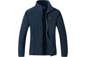GIMECEN Women's Lightweight Full Zip Soft Polar Fleece Jacket Outdoor Recreation Coat With Zipper Pockets