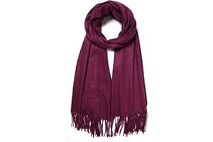 Cindy & Wendy Women's Pashmina Shawl Wrap for Evening Dress Bridesmaid Wedding Bridal Winter Warm Large Soft scarf