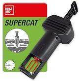 SWISSINNO Gopher &amp; Vole Tunnel Trap PRO SuperCat 1 Trap | Indicator visible above ground shows armed or sprung, enclosed chamber stops escapes, washable, optional probe and cutter kit