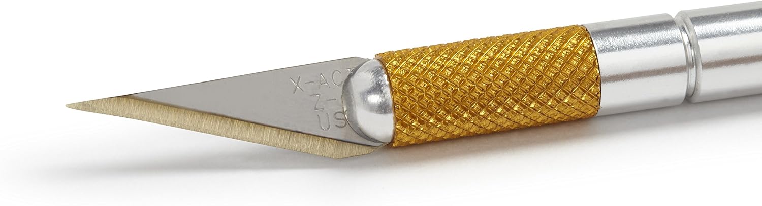 X-Acto #1 Precision Knife | Z-Series, Craft Knife, with Safety Cap, #11 Fine Point Blade, Easy-Change Blade System: Office Products