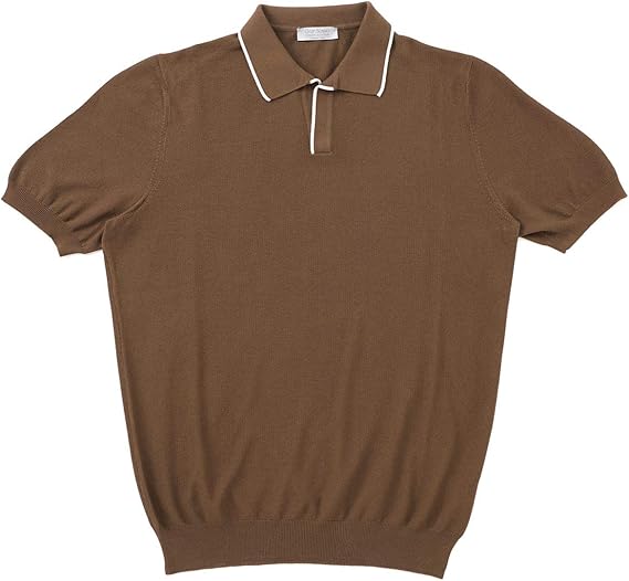 Amazon Gran Sasso グランサッソ ニット ポロシャツ Tennis M M メンズ 並行輸入品 ポロシャツ 通販