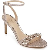 Jewel Badgley Mischka Dallyce Ankle Strap Stiletto Sandal