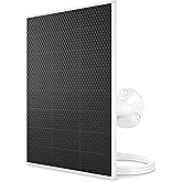 Arlo Solar Panel Charger (White), Arlo Certified Accessory, Weather Resistant, Easy Install (2025 Released), Works with: Essential Series, Go 2, Pro 3/4/5S/6/6 XL, Ultra Series, Wireless Floodlights