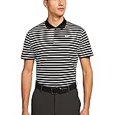 Nike Dri-FIT Men’s Victory Core Golf Polo – Solid & Stripe Styles, 4-Way Stretch, Moisture-Wicking Performance Shirt