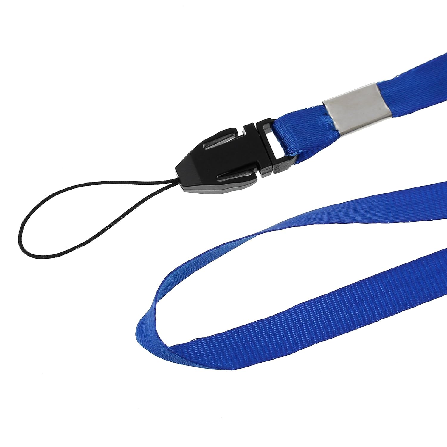 OTYMIOW Cordino Portabadge Da Collo - 100 Pezzi Blu, Laccio Regolabile Con Clip Per Ufficio E Eventi - Foto 6