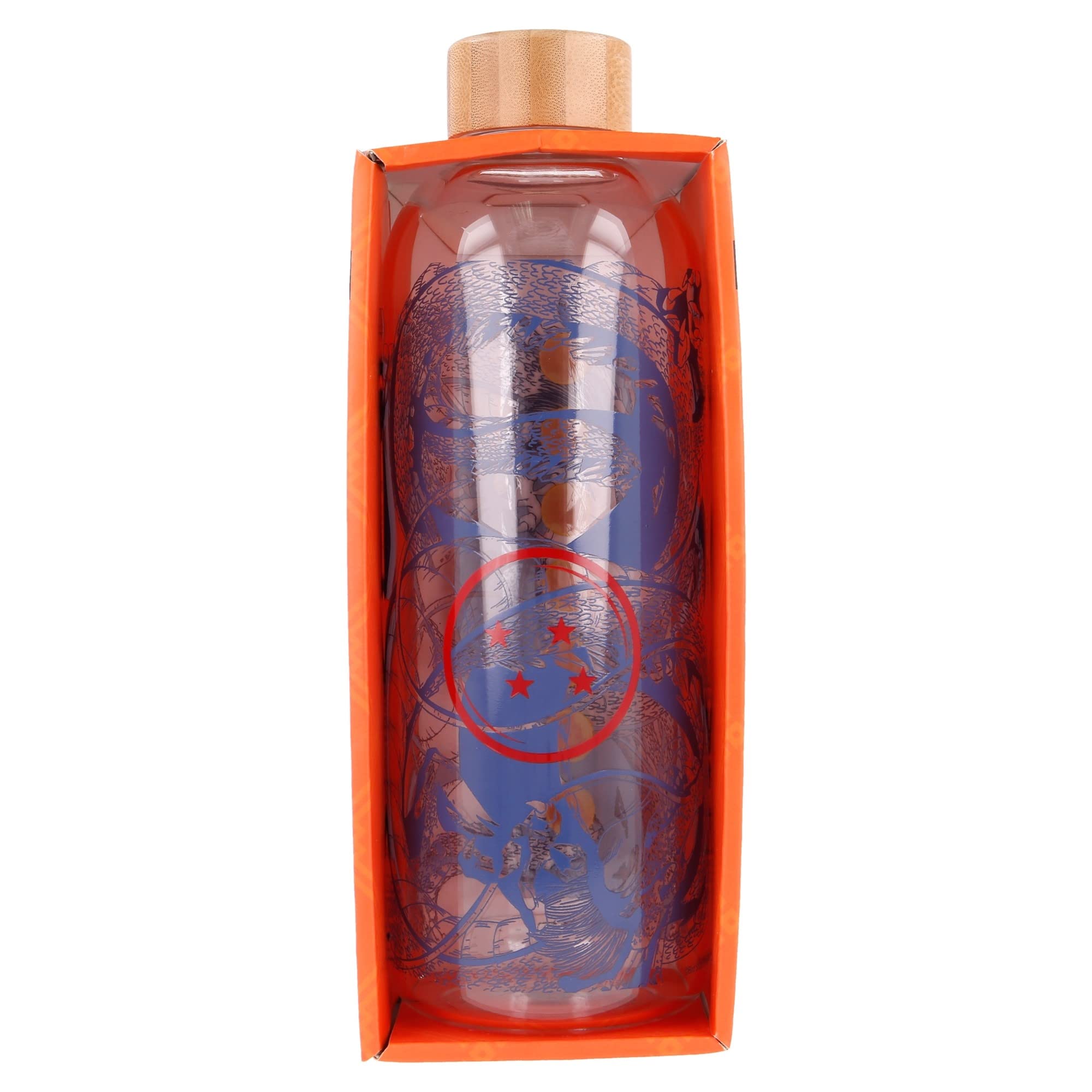 Stor 8412497003938 Glass Bottle, 1030 ml Capacity, Dragon Ball