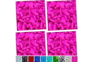 zetpo 80 pcs Cat Nail Caps | Cat Claw Covers | with Adhesives and Applicators (Rose, Medium)