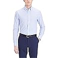 Tommy Hilfiger Men's Slim Fit Non Iron Gingham Dress Shirt - Amazon Exclusive