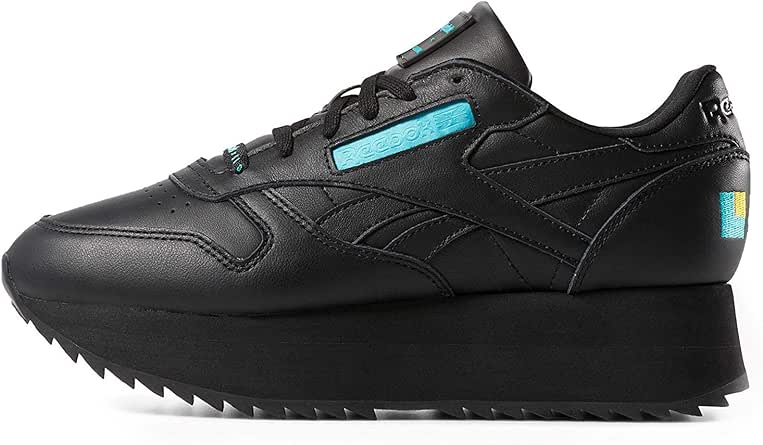 Amazon.com: Reebok Classic Leather Double Womens Sneakers ...
