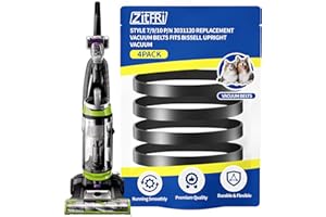 ZITFRI Vacuum Belt 4 Pack for Bissell Style 7/9/10 p/n 3031120#2031093#32074#3031123 PowerForce Helix Powerlifter CleanView Swivel Rewind Pet Vacuum Cleaner